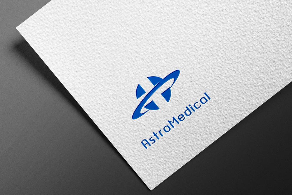 AstroMedical株式会社のロゴ  (宇宙ベンチャー企業のロゴデザイン作成)