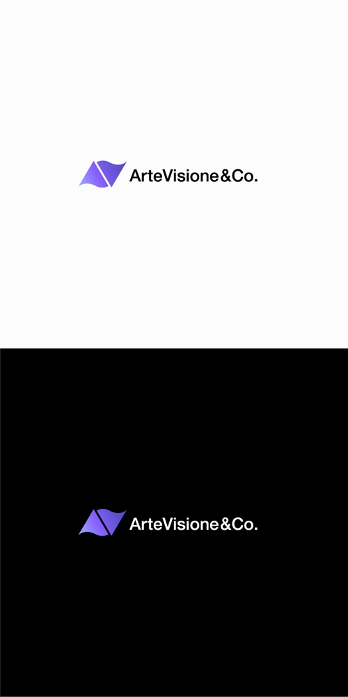 アートマインドコーチング及びアート思考の研修を提供する「(株)ArteVisione&Co.」のロゴ