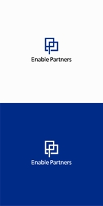 designdesign (designdesign)さんのイネーブルメントサービス（できるようになる支援）企業のEnable Partnersの企業ロゴへの提案