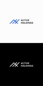 designdesign (designdesign)さんの『ACTIVE　HOLDINGS』のロゴ制作への提案