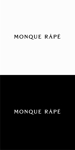 designdesign (designdesign)さんのパリジアンセンセーショナルブランド "MONQUE RÂPÉ" ロゴへの提案