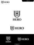 queuecat (queuecat)さんのホストクラブ『HERO』のロゴへの提案
