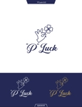 queuecat (queuecat)さんのオーダースーツ「"P"Luck」のロゴへの提案