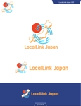 queuecat (queuecat)さんのインバウンド向け国際交流イベントサービス「LocalLink Japan」のロゴへの提案