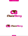 queuecat (queuecat)さんのフードデリバリーブランド「ChocoBerry」のロゴ作成依頼への提案