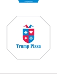queuecat (queuecat)さんの「トランプピザ」の箱　ロゴデザインへの提案