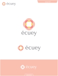 queuecat (queuecat)さんのアパレルショップサイト「écuey」のロゴへの提案