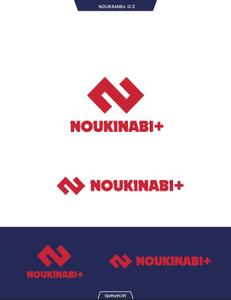 queuecat (queuecat)さんの農業機械　PB商品　【NOUKINABI+】ノウキナビプラスのローマ字表記のロゴ　への提案