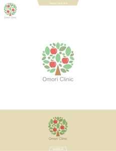 queuecat (queuecat)さんのクリニック「Omori Clinic」のロゴへの提案