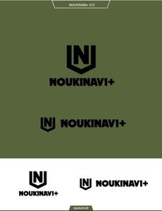 queuecat (queuecat)さんの農業機械　PB商品　【NOUKINABI+】ノウキナビプラスのローマ字表記のロゴ　への提案
