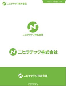 queuecat (queuecat)さんの北海道帯広市を拠点に法人・個人向けに建築板金業を営む「ニヒラテック株式会社」のロゴへの提案