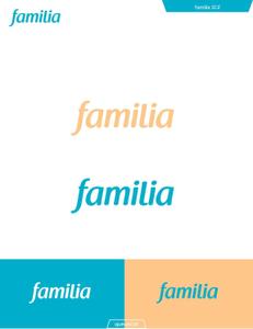 queuecat (queuecat)さんの子育てコミュニティサロン「familia」のロゴへの提案
