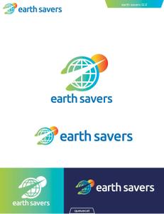 queuecat (queuecat)さんの「earth savers」ロゴ作成のお願いへの提案