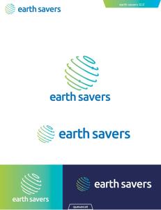 queuecat (queuecat)さんの「earth savers」ロゴ作成のお願いへの提案