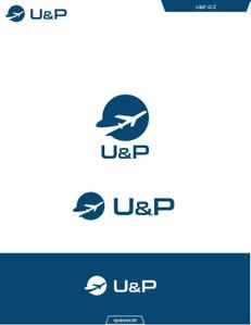 queuecat (queuecat)さんの航空関連事業を営む「U＆P」のロゴへの提案