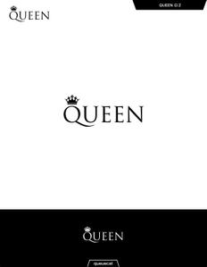 queuecat (queuecat)さんのキャバクラ『QUEEN』のロゴへの提案