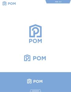 queuecat (queuecat)さんの不動産会社『POM』のロゴ作成への提案