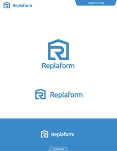 queuecat (queuecat)さんのECプラットフォーム「Replaform」ロゴ作成への提案
