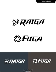 queuecat (queuecat)さんの背抜き耐切創手袋「RAIGA」および「FUGA」のロゴデザインへの提案