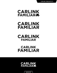 queuecat (queuecat)さんの車のリース販売・中古車販売・整備「CARLINK FAMILIAR」のロゴへの提案