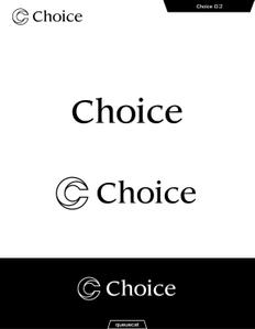 queuecat (queuecat)さんのマットレスの側生地に刺繍する「Choice」のロゴへの提案