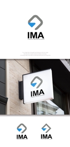 魔法スタジオ (mahou-phot)さんの新規オープンギャラリー「IMA」のロゴ制作への提案