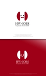 魔法スタジオ (mahou-phot)さんの人材派遣・人材紹介サイト「HW×JOBS」のロゴへの提案