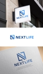 魔法スタジオ (mahou-phot)さんの不動産事業をメインとする会社「NEXT LIFE」のロゴ作成への提案
