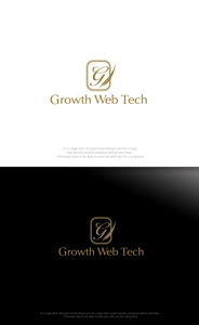 魔法スタジオ (mahou-phot)さんのビジネスコミュニティ「Growth Web Tech」のロゴへの提案