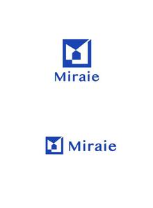 魔法スタジオ (mahou-phot)さんの不動産売買業者、株式会社ミライエ不動産販売、Miraie、のロゴへの提案