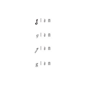 Kei Miyamoto (design_GM)さんの美容室「glam」のロゴへの提案