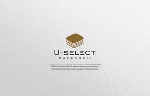 Kei Miyamoto (design_GM)さんのカフェ「U-SELECT CAFE & DELI」のロゴとロゴイラストマークへの提案