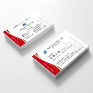 hold_out (hold_out)さんの株式会社TMファシリティーズ　名刺　裏表デザインへの提案
