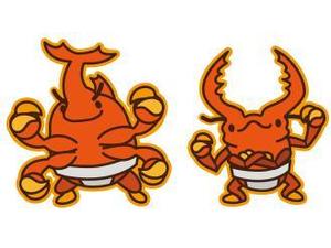 にらぐて (niragute)さんのカブトムシを擬人化させて力強くポーズしてニッと笑ったイラストへの提案