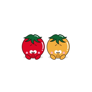 TAKEBA (DayBreaker)さんのエコサンファームの商品であるトマトのキャラクターへの提案