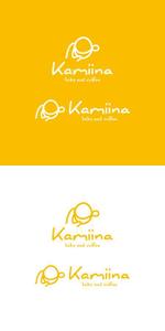 RDO@グラフィックデザイン (anpan_1221)さんの焼き菓子とコーヒーの店　Kamiina bake and coffee のロゴへの提案