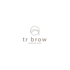 W_design. (wakapon1987)さんの眉毛サロン『tr brow』のロゴイラスト募集への提案