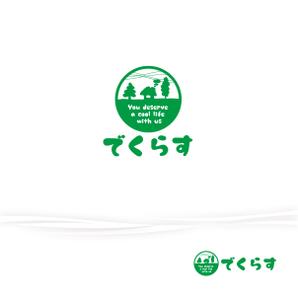 さんたろう (nakajiro)さんの埼玉県の田舎で開業する不動産業「合同会社でくらす」のロゴ作成への提案