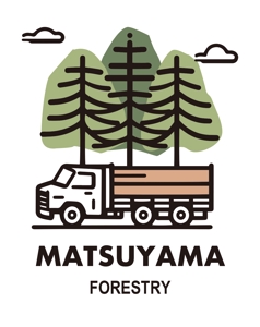 Cropri (ManabuKurokui)さんの松山林業有限会社のロゴへの提案