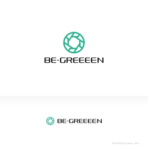 BLOCKDESIGN (blockdesign)さんの産業廃棄物処理業者　BE-GREEEEN のロゴへの提案