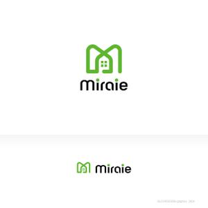 ブロックデザイン (blockdesign)さんの不動産売買業者、株式会社ミライエ不動産販売、Miraie、のロゴへの提案