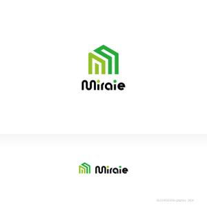 ブロックデザイン (blockdesign)さんの不動産売買業者、株式会社ミライエ不動産販売、Miraie、のロゴへの提案