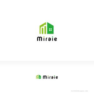 ブロックデザイン (blockdesign)さんの不動産売買業者、株式会社ミライエ不動産販売、Miraie、のロゴへの提案