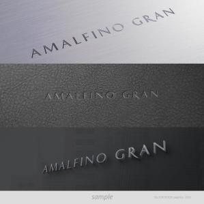 ブロックデザイン (blockdesign)さんのAmalfino gran※※ロゴデザインサイズに関して※※への提案