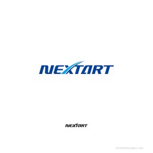 ブロックデザイン (blockdesign)さんのカーショップ【NEXTART】の店名ロゴへの提案