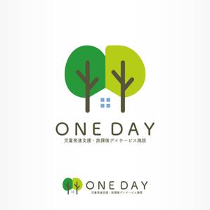 IROHA-designさんの児童発達支援・放課後等デイサービスの「ONE DAY」ロゴ作成への提案