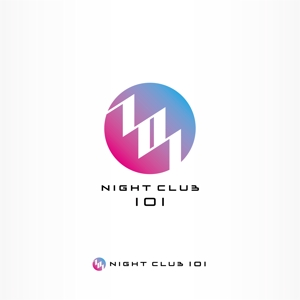 IROHA-designさんの東北最大級のNIGHT CLUB 『101（ワンオーワン）』のロゴ制作への提案