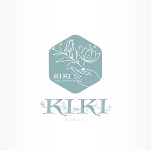 IROHA-designさんのフラワーショップ「KIKI」のロゴへの提案