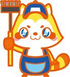 ラブインコ (loveinko)さんの一軒家の外壁洗浄サービス「外壁洗浄中」のキャラクターデザインへの提案