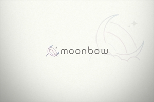 KOHana_DESIGN (diesel27)さんのスナック　【moonbow】 の　ロゴへの提案